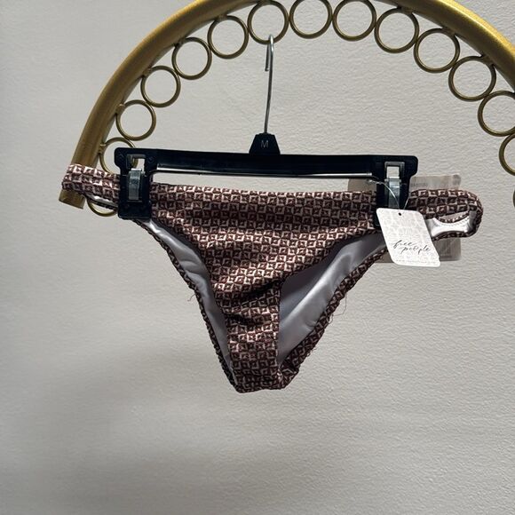 Free People Geo Cheeky Bikini Bottom Sz XS NWT - Picture 5 of 5